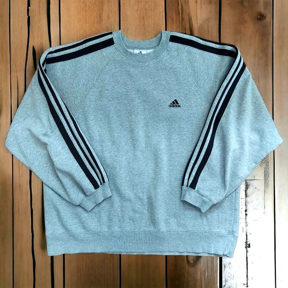 🔥VTG '99 Adidas Three Stripe Crewneck Sweatshirt🔥
